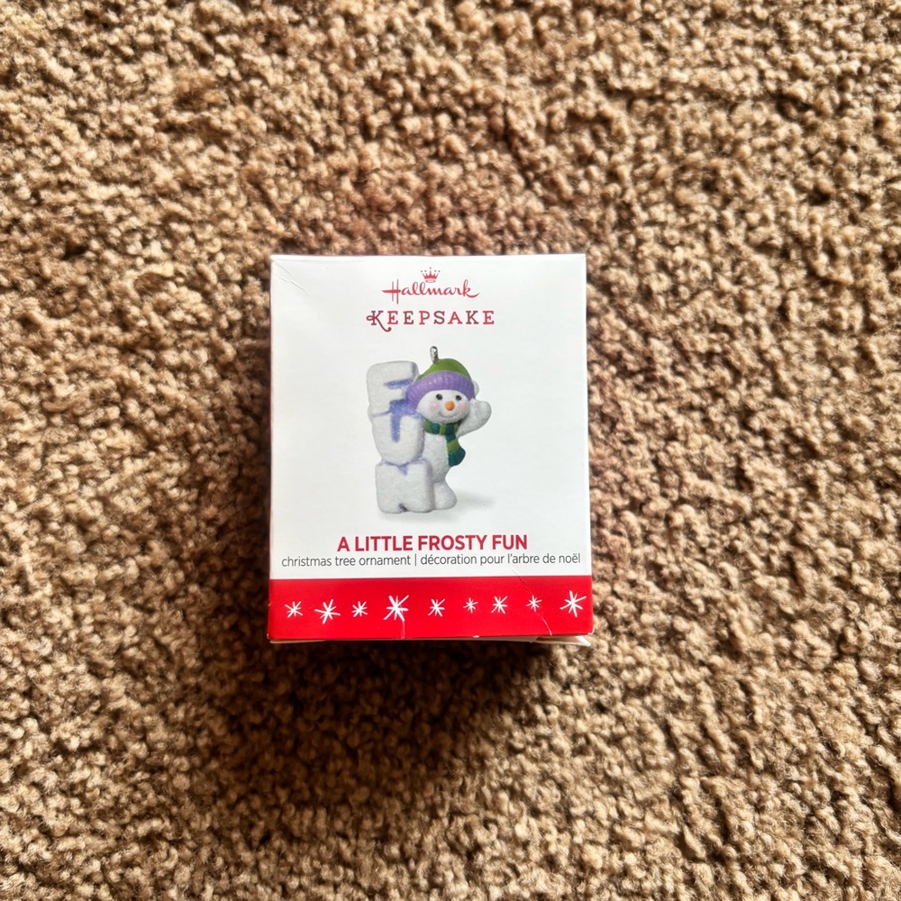 Hallmark Keepsake A Little Frosty Fun Ornament